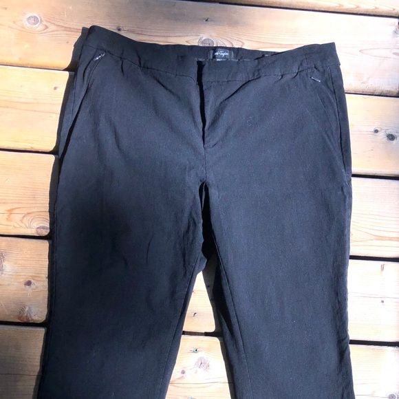 Plus Size Lord & Taylor Black Dress Pants - Picture 2 of 3